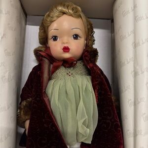 Vintage Limited Edition Terri Lee winter coat Doll In-Box Collectible